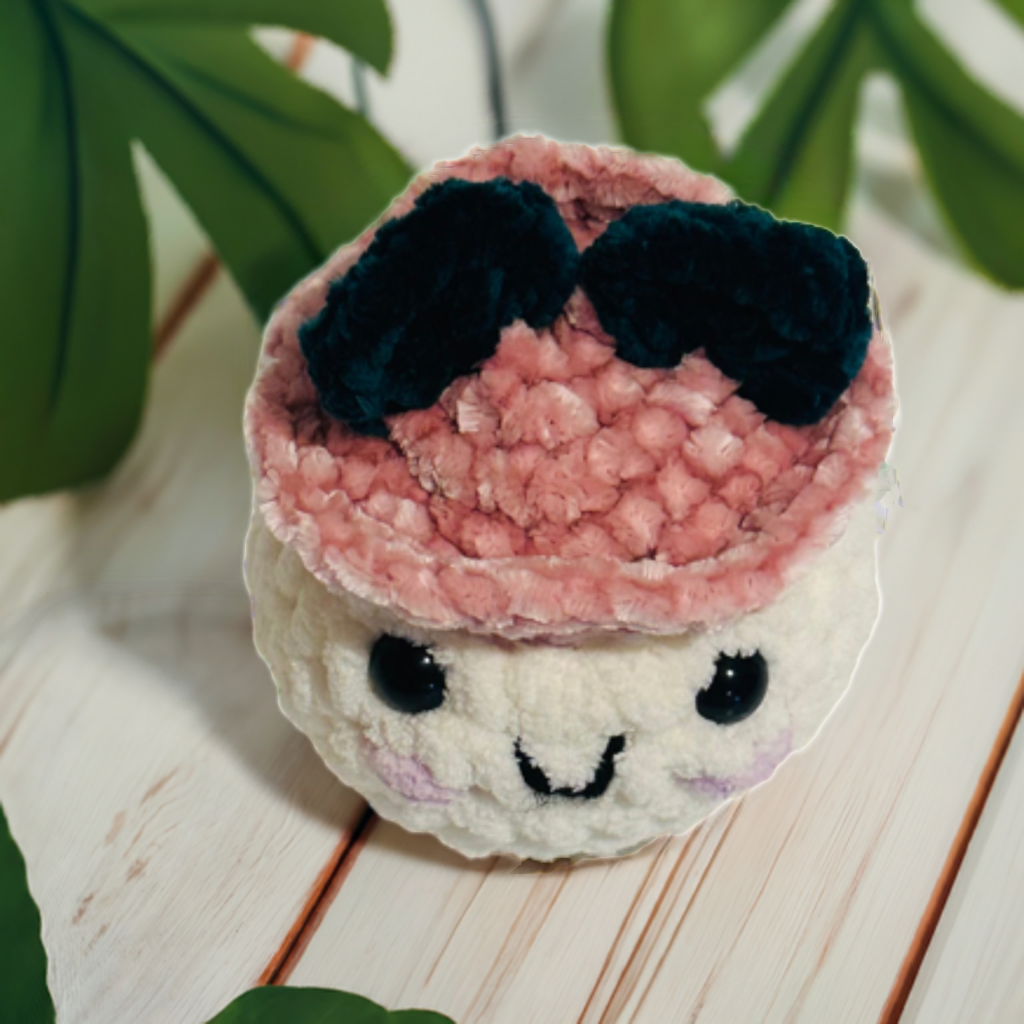 Little Cutie Monster Head with a Hat on