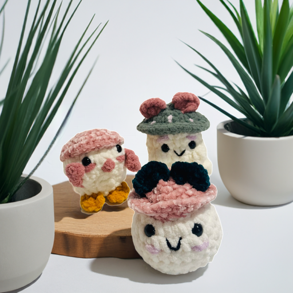 Cute Crochet Monster Animal