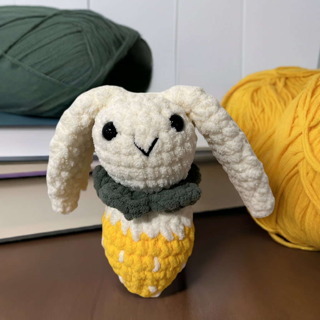 Crochet Strawberry Bunny