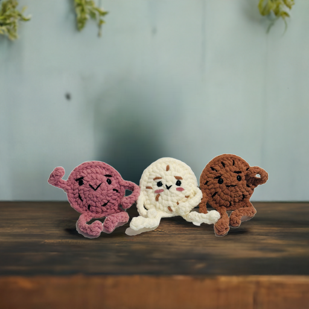 Crochet Cute Cookies/ Chipper the Cookie