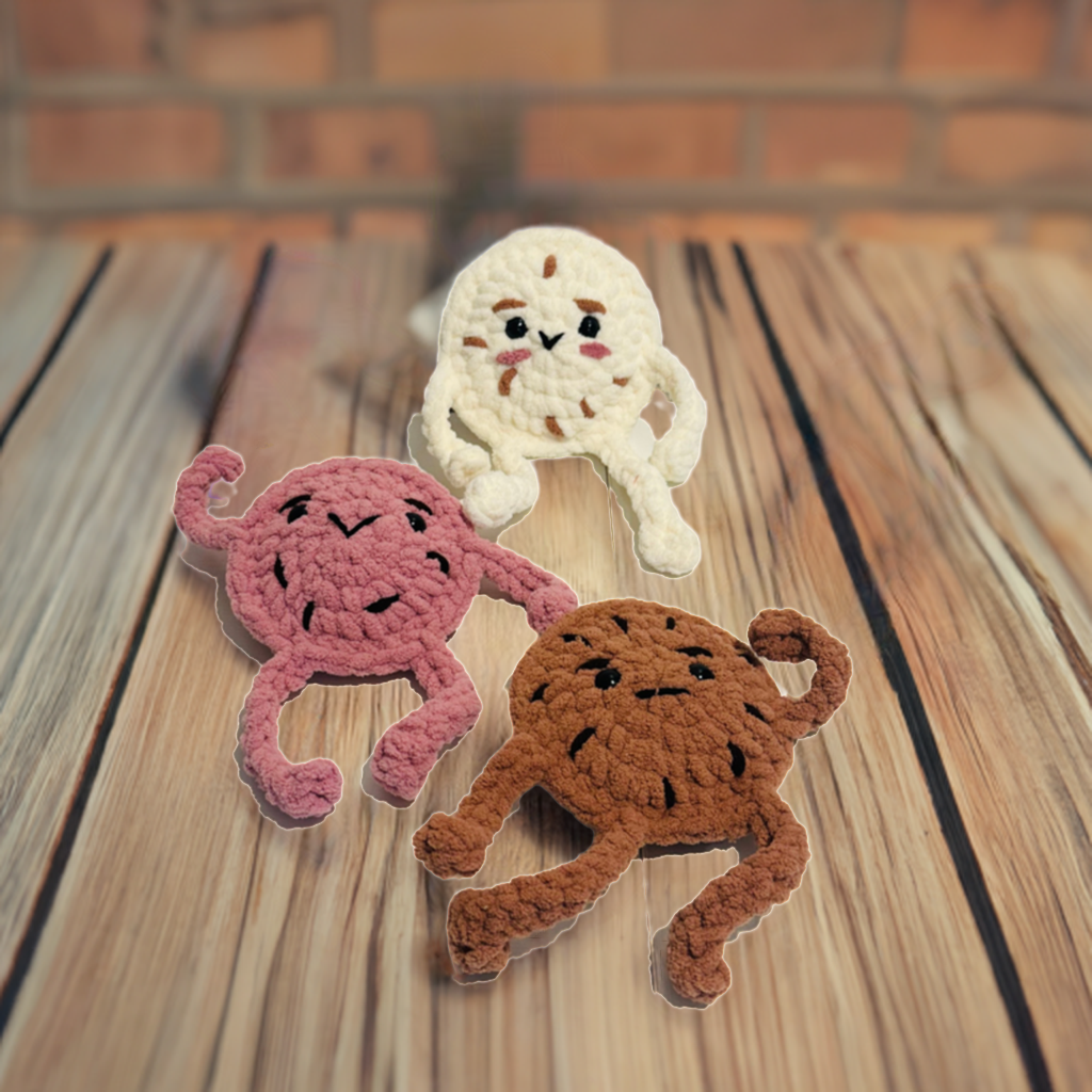 Crochet Cute Cookies/ Chipper the Cookie