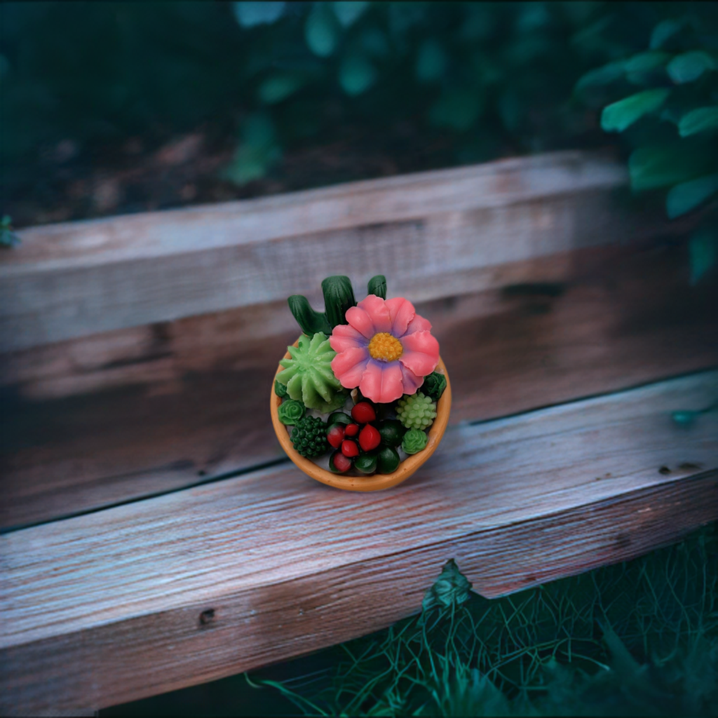 Echo Mini Cactus Pot Candle