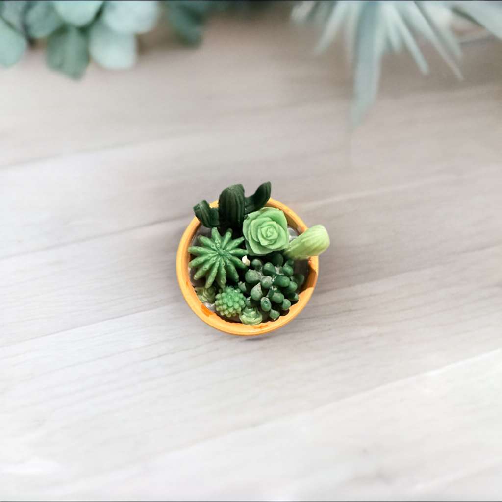 Echo Little Ball Cactus Pot Candle