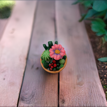 Echo Mini Cactus Pot Candle